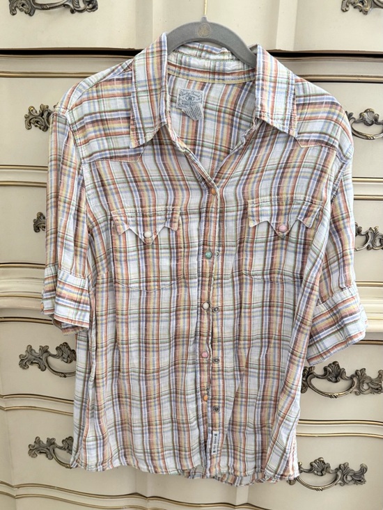 Lucky Brand Tops - Lucky Brand Women's short sleeve shirt Size Large